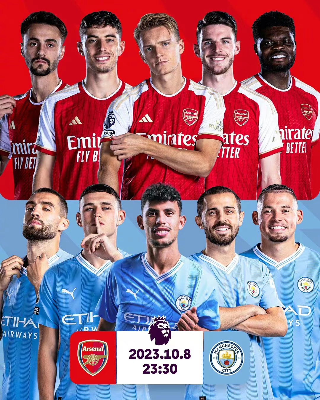 Arsenal vs. Manchester City, zal de vloek voortduren of gewroken worden?